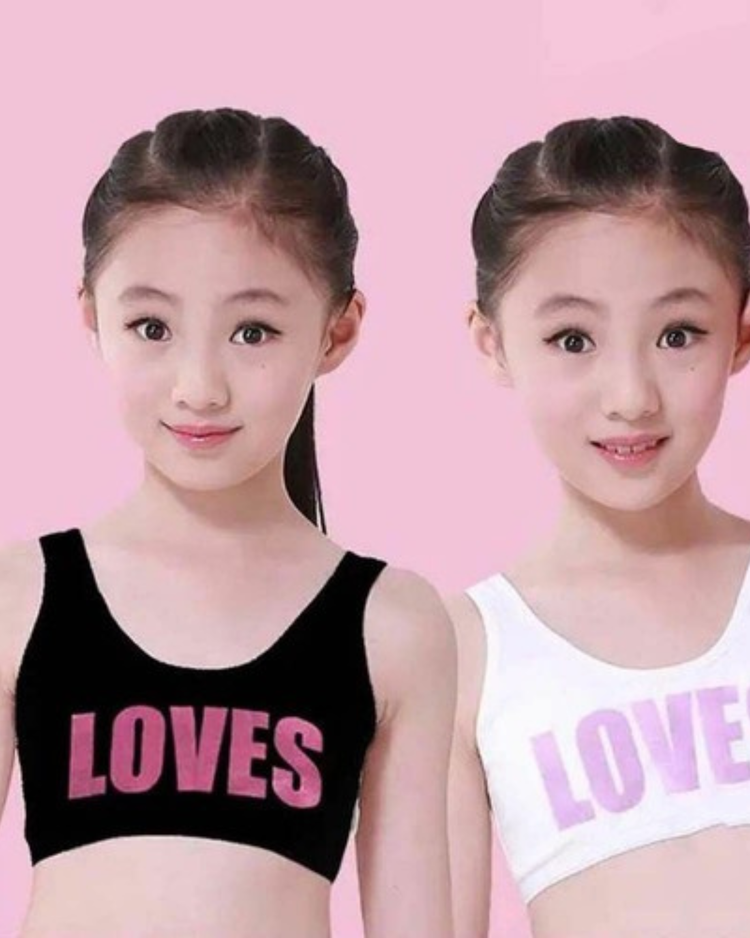 Premium Girls Ribbed Top – Vest Collection{ Pack of3}