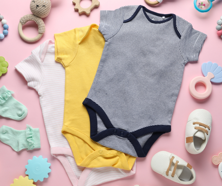 George UK – 3-Pack Baby Sleepsuits (0–6 Months)