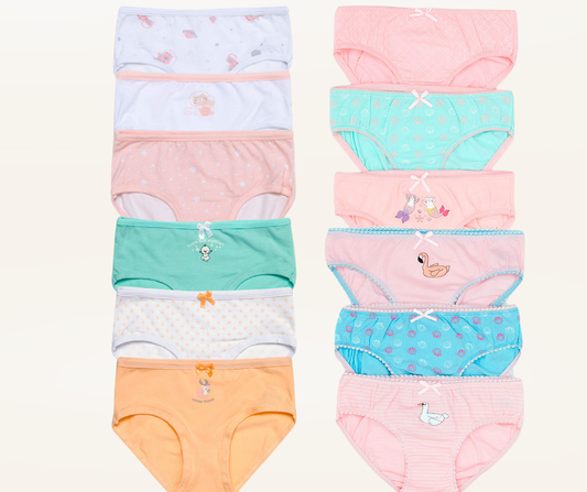 UK Brands Baby 10-Pack Panties – Soft Cotton Comfort for Little Ones