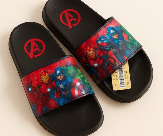 Boys Spider-Man Style Slippers