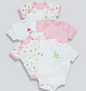 Matalan 5-Pack Baby Rompers | Soft Cotton Comfort
